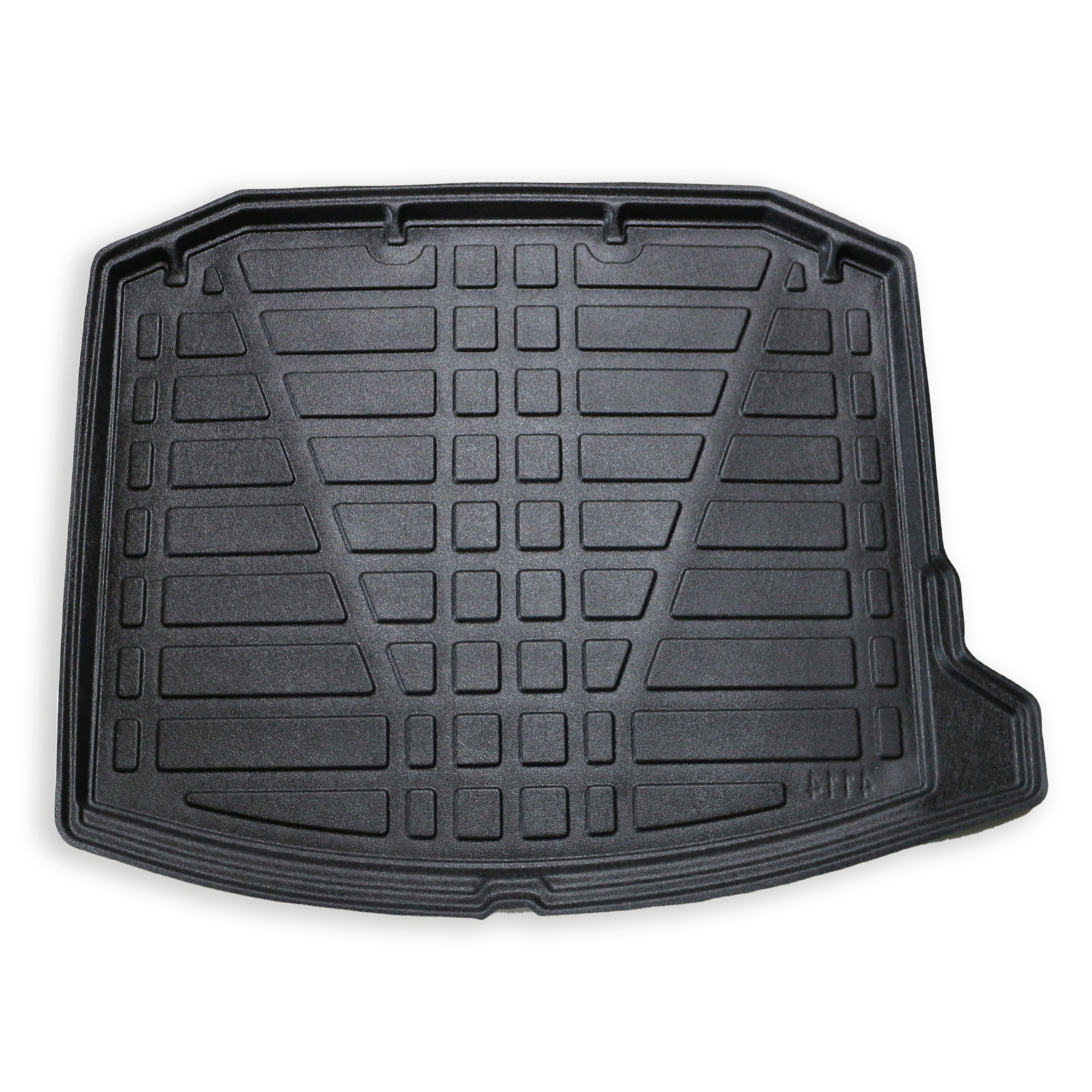 Frontaufnahme einer Kofferraumwanne für Seat Leon 4.