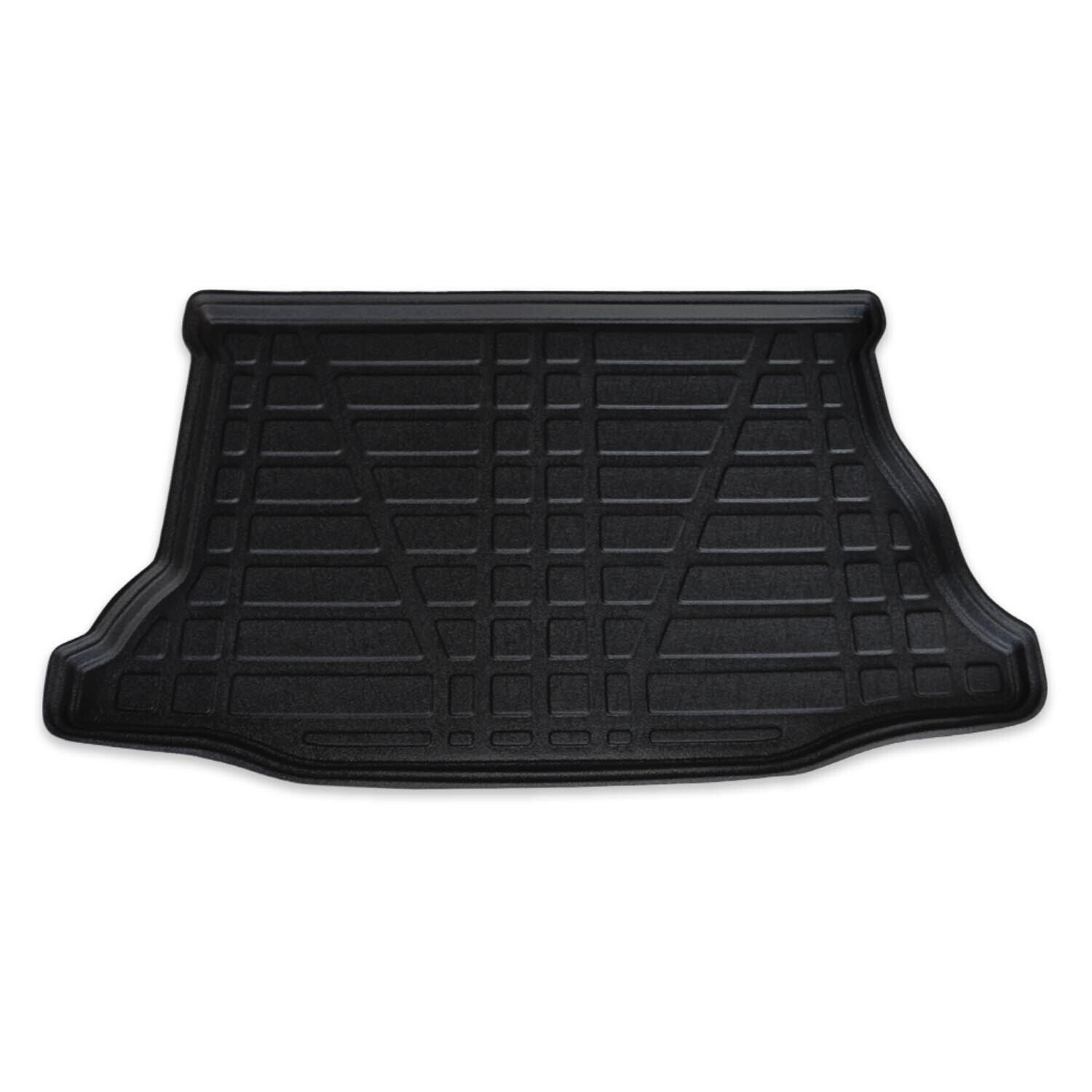 Frontaufnahme einer Kofferraumwanne für Honda Jazz 08-15.