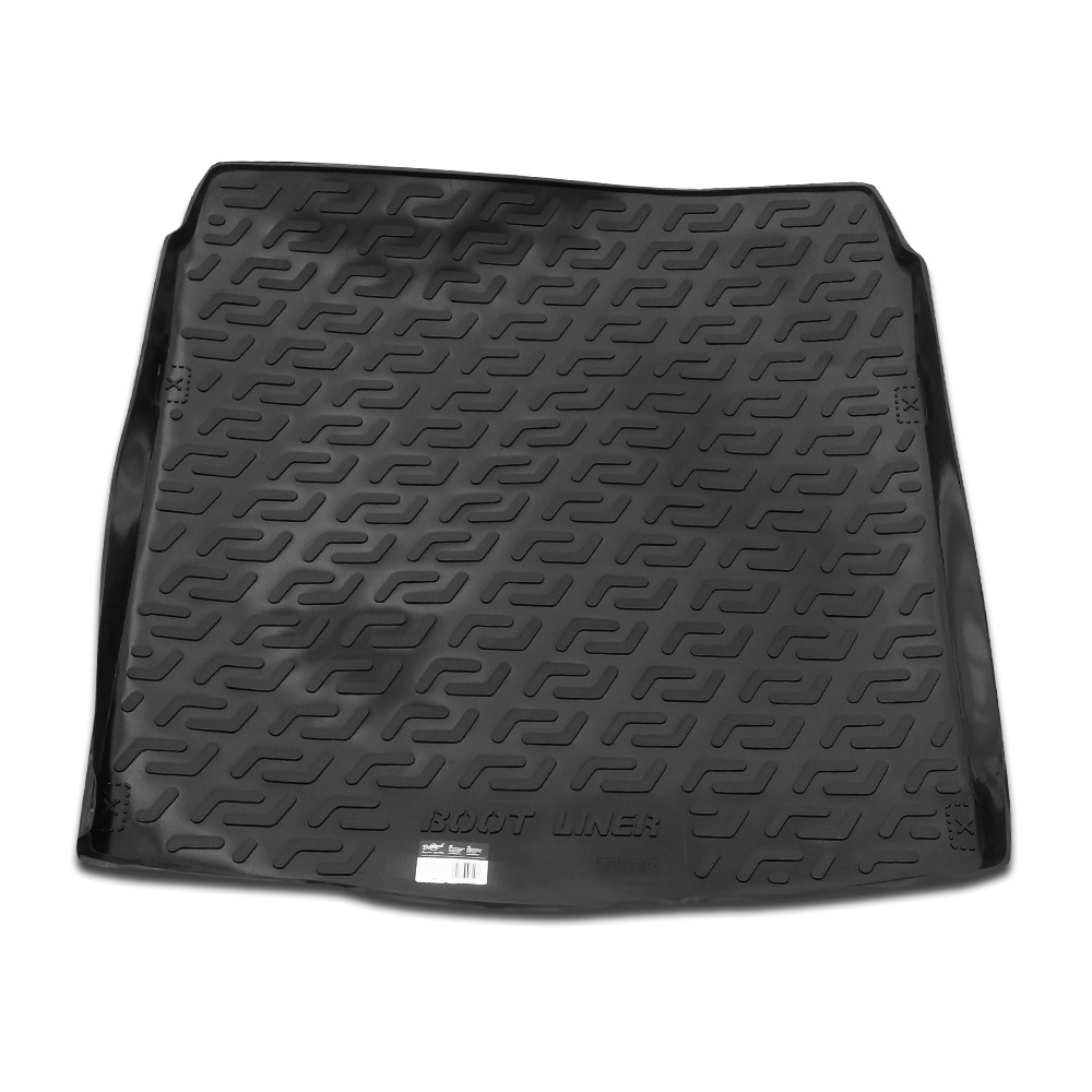 Frontaufnahme einer Kofferraumwanne für Audi A4 B8 Lim.