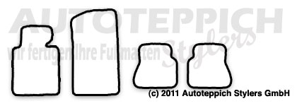 Das Schnittmuster fuer Fussmatten BMW_3er_E46_Cab_00-003
