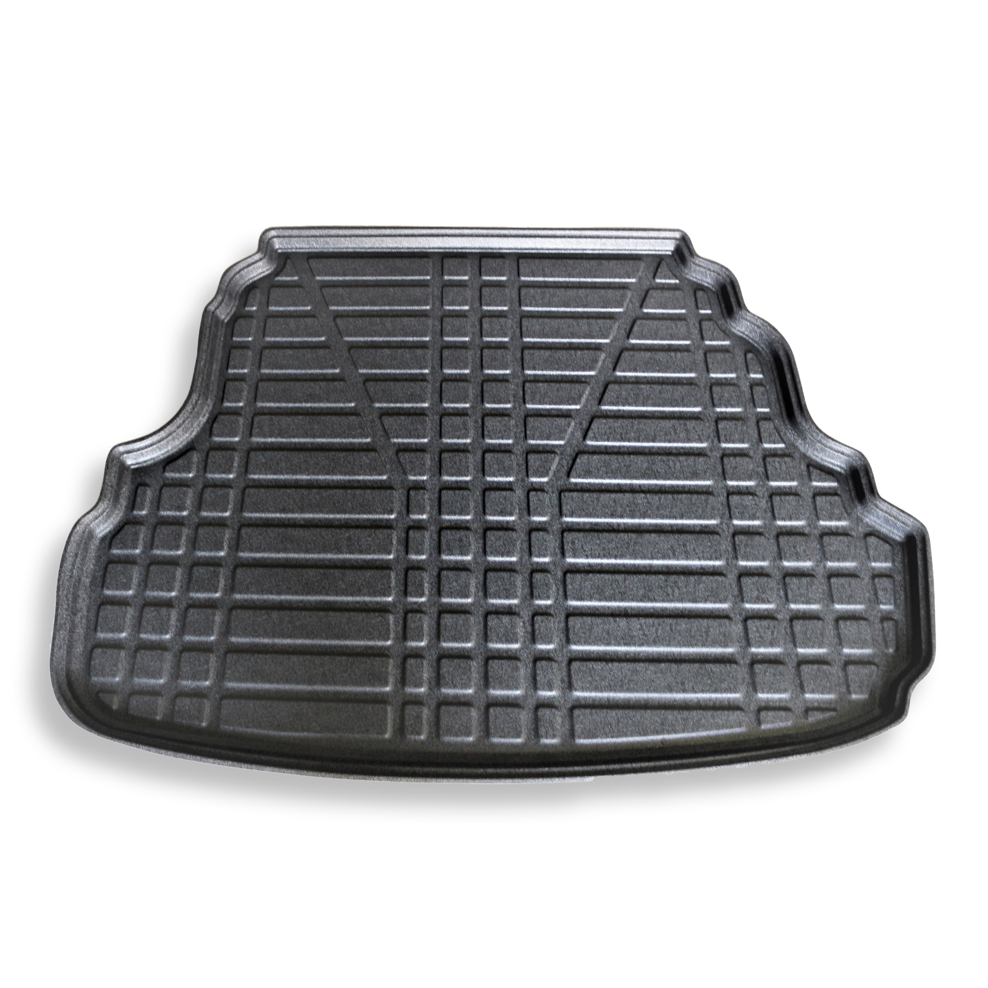 Frontaufnahme einer Kofferraumwanne für Honda CRV 4x4.