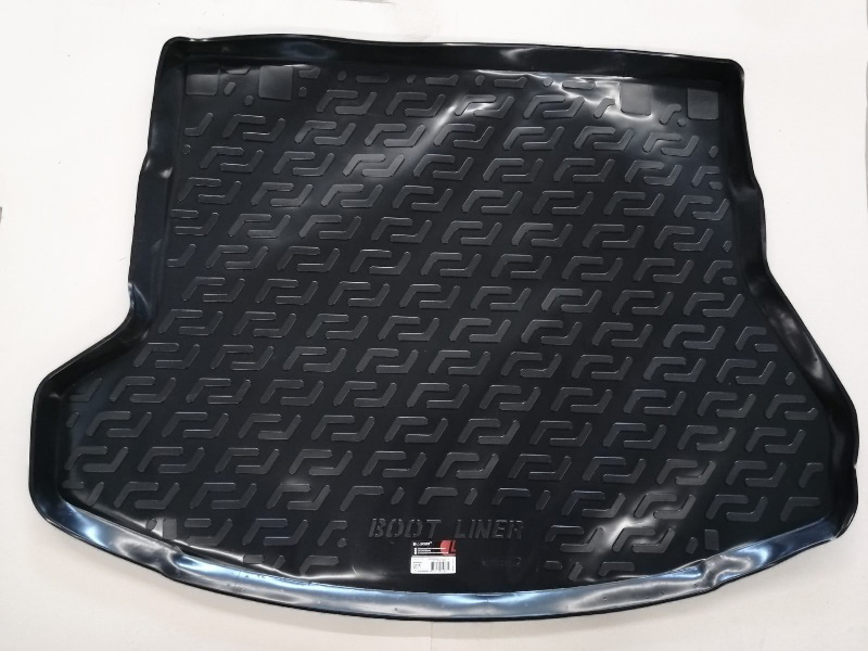 Frontaufnahme einer Kofferraumwanne für Hyundai i30 CW 2012.