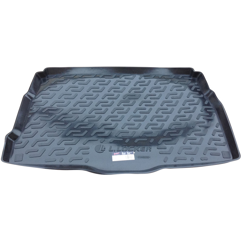 Frontaufnahme einer Kofferraumwanne für Hyundai i30 06.